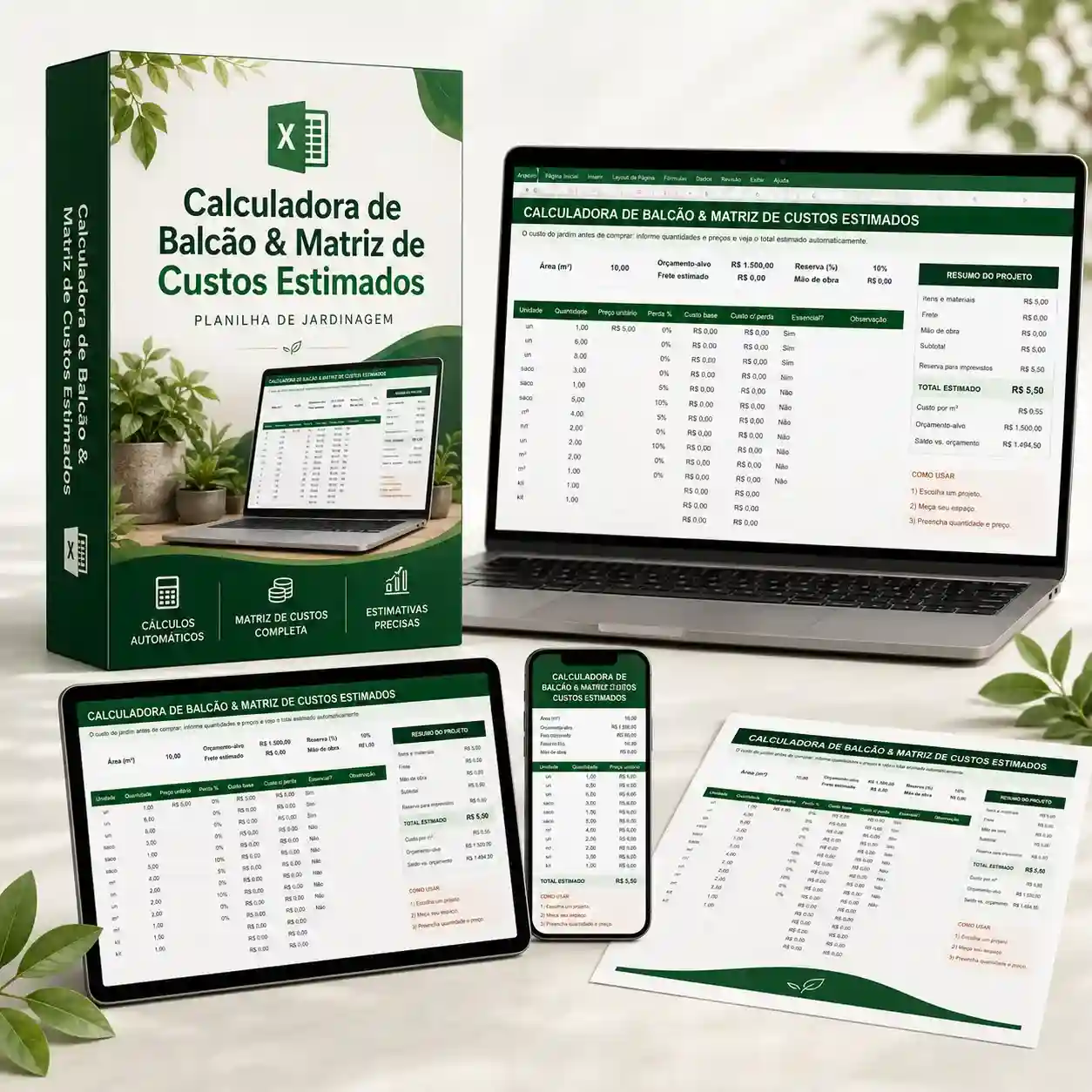 Planilha de Custo